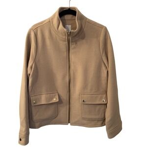 Joie Fleece Full Zip Jacket Women's Medium Wool Mix